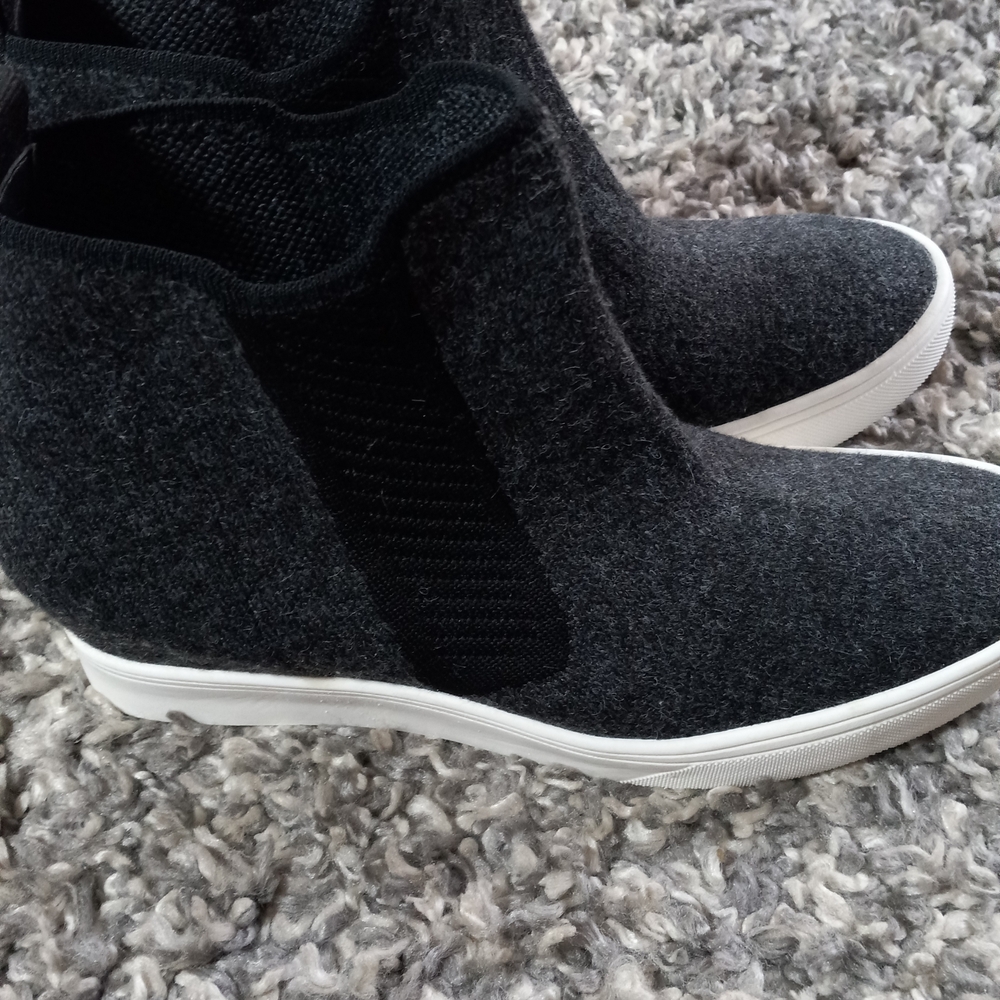 MIA Womens Charcoal Boots Size 9 - Picture 10 of 10
